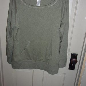 Green XL Pocket front sweatshirt by Mark